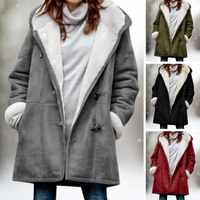 Stylish Suede Fleece Jacket for Women - Camilla