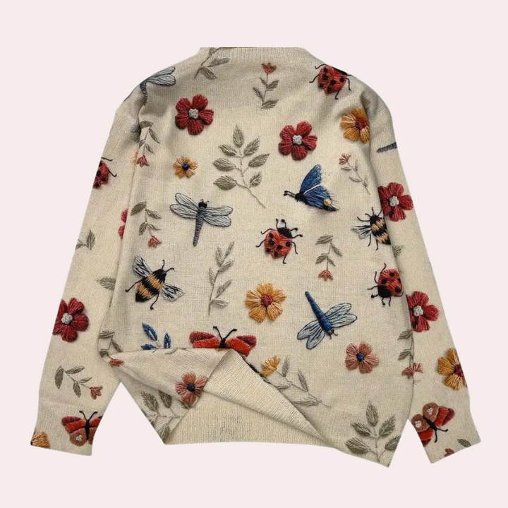 Vrolijke Damestrui met Bloemenprint - Fleur