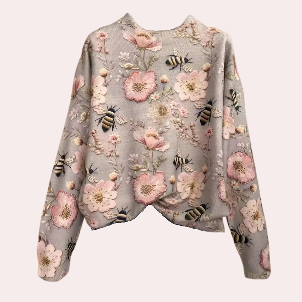 Vrolijke Damestrui met Bloemenprint - Fleur