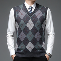 Heren Spencer met Stijlvol Argyle-Patroon - Felix