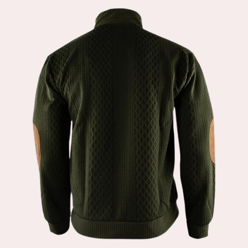 Dany - Warm Casual Men's Sweater with Button Closure