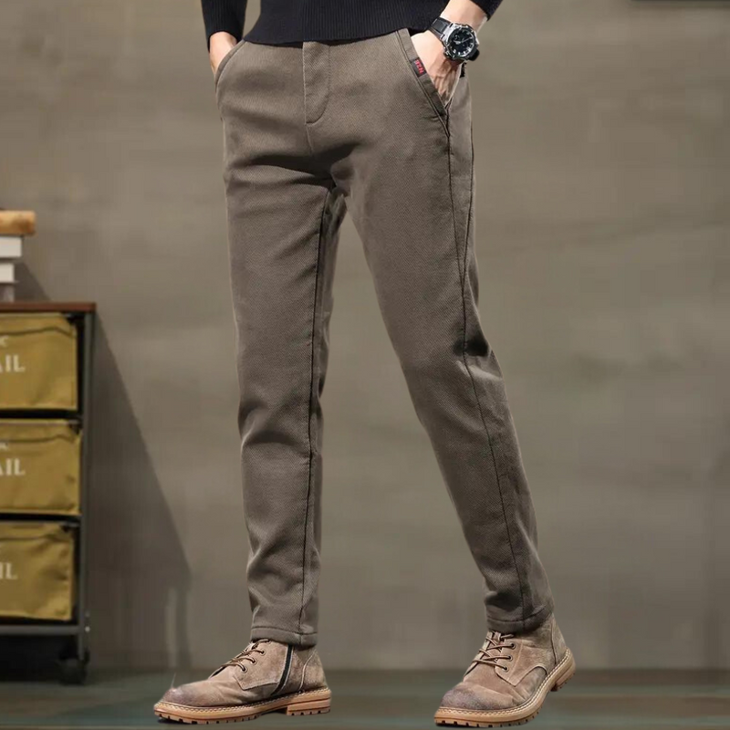 Slim Fit Semi-Formal Pants for Men - Luca