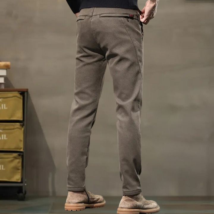 Slim Fit Semi-Formal Pants for Men - Luca