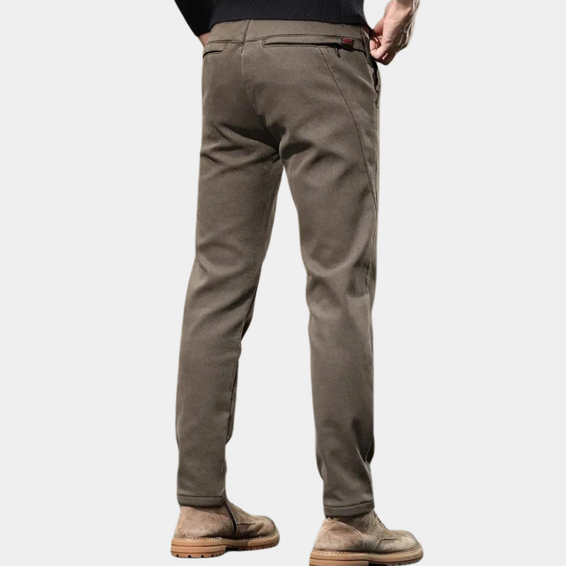 Slim Fit Semi-Formal Pants for Men - Luca