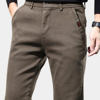 Slim Fit Semi-Formal Pants for Men - Luca