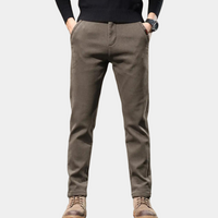 Slim Fit Semi-Formal Pants for Men - Luca