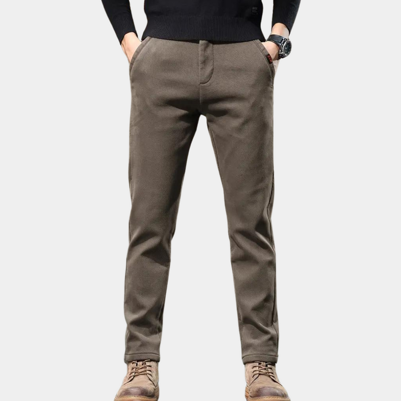 Slim Fit Semi-Formal Pants for Men - Luca