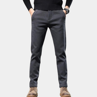 Slim Fit Semi-Formal Pants for Men - Luca