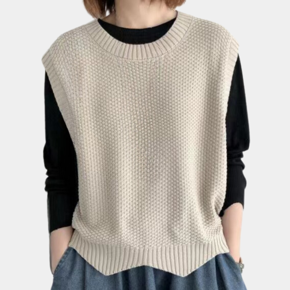 Sala - Hip dziergany sweter dla kobiet