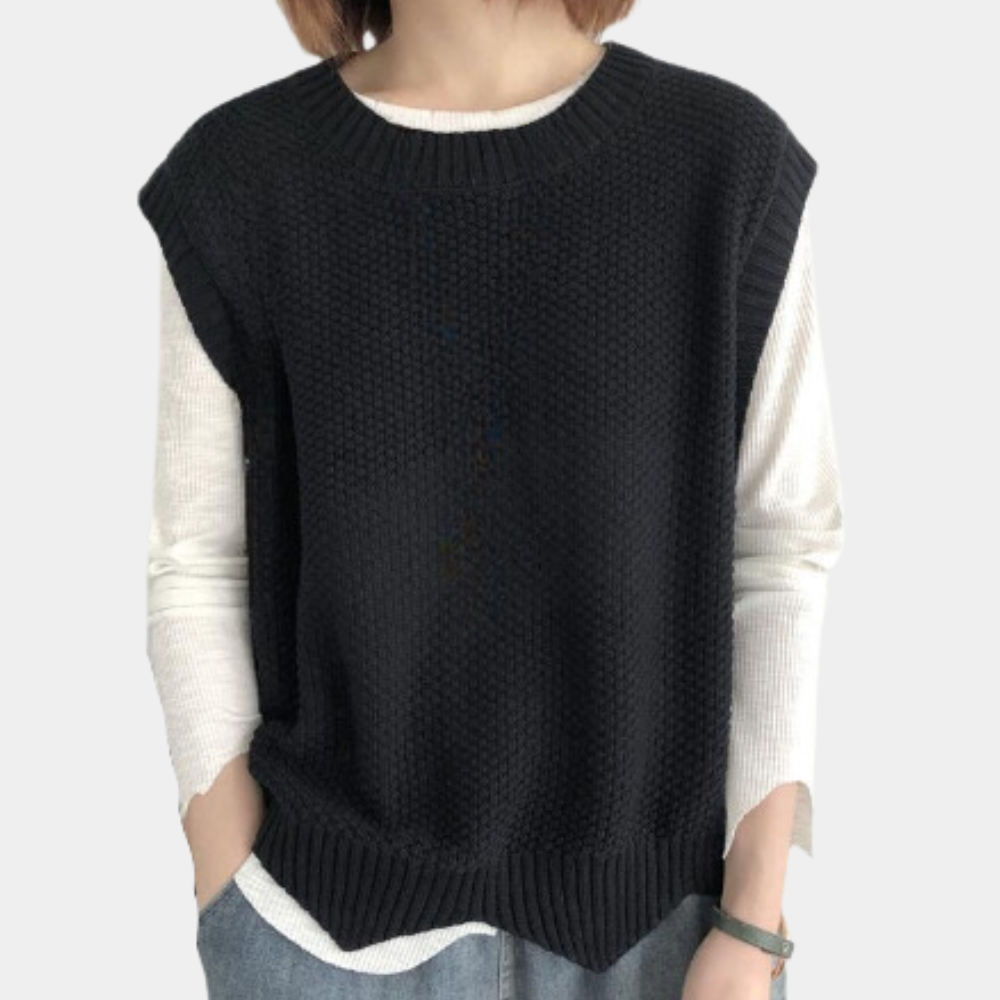 Sala - Hip dziergany sweter dla kobiet