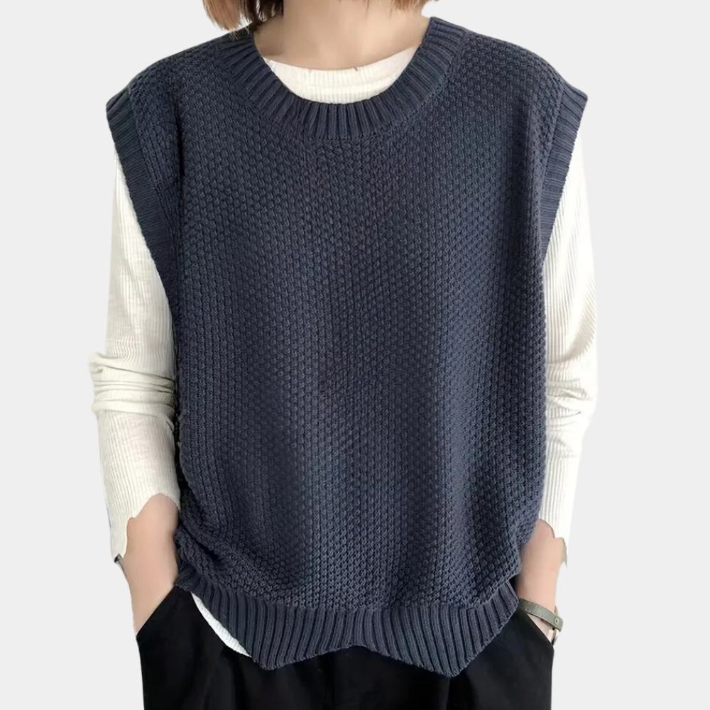 Sala - Hip dziergany sweter dla kobiet