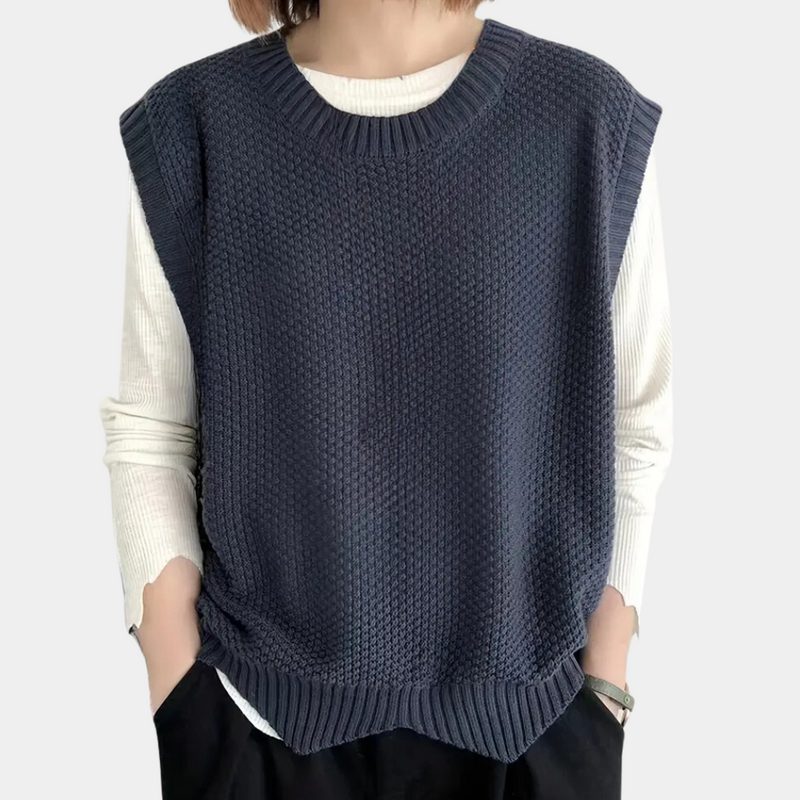 Sala - Hip dziergany sweter dla kobiet