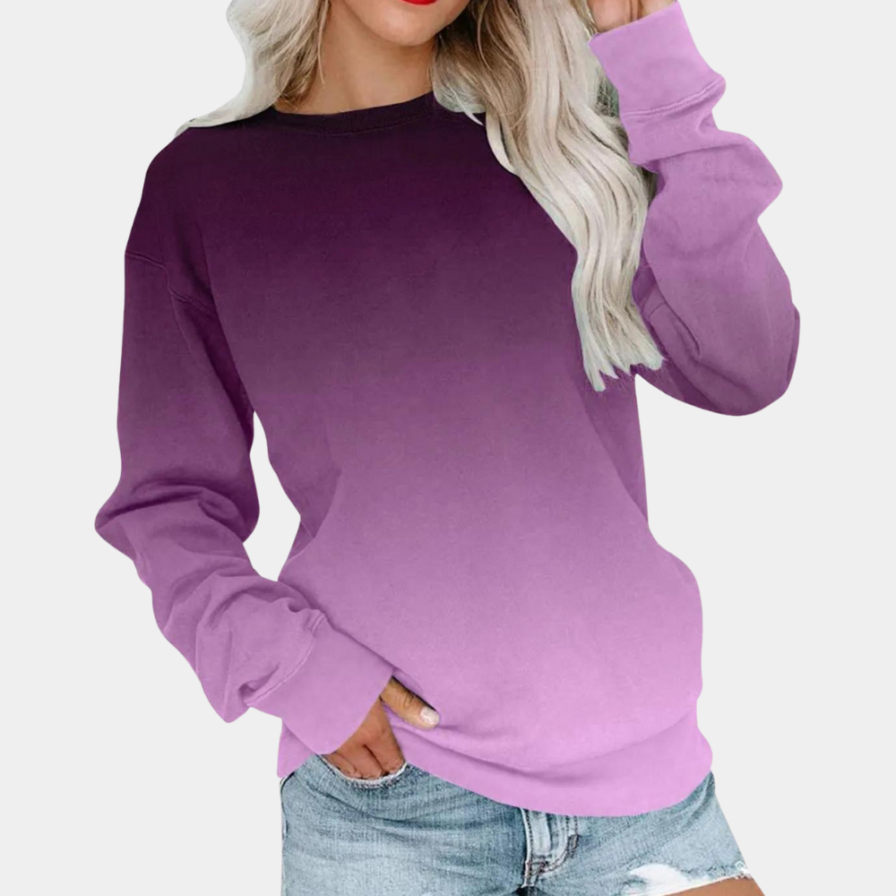 Jarra - Modna Bluza z Gradientem dla Kobiet