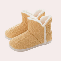 Warm and Soft Knitted Slippers for Women - Elodie