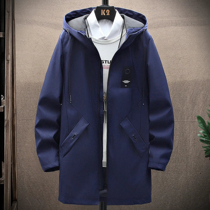 Men's Jacket with Hood and Long Fit – Damian