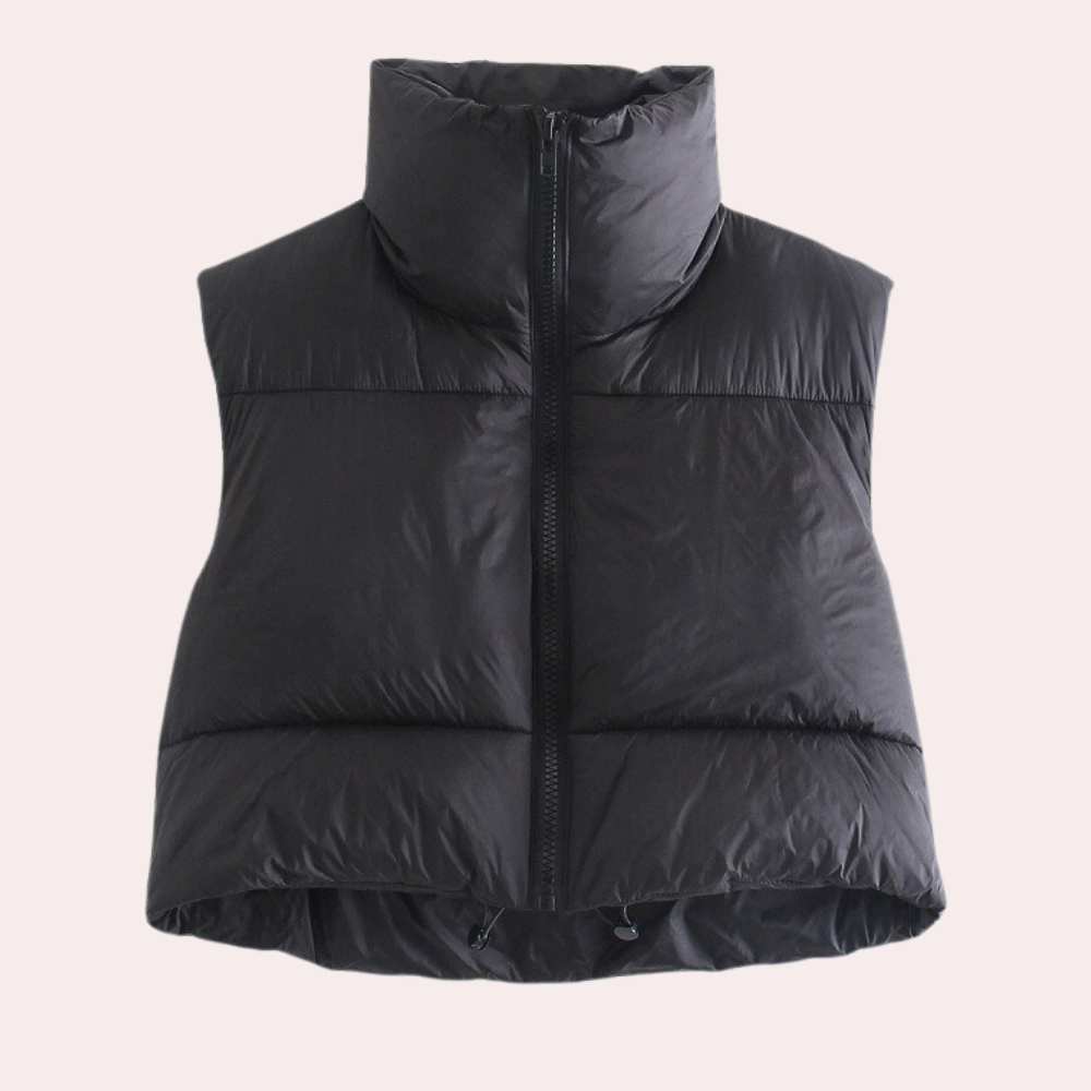 Quilted Short Women's Vest - Liora