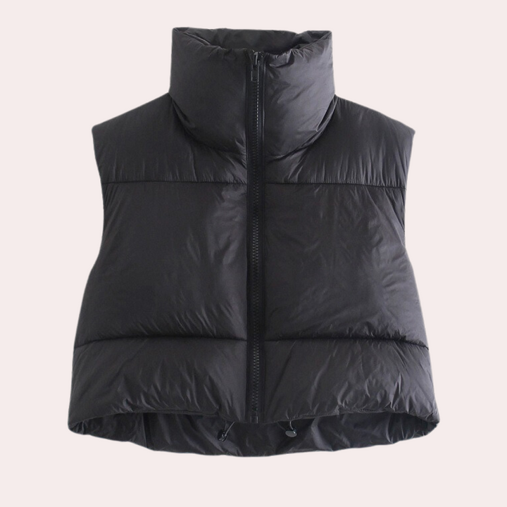 Quilted Short Women's Vest - Liora