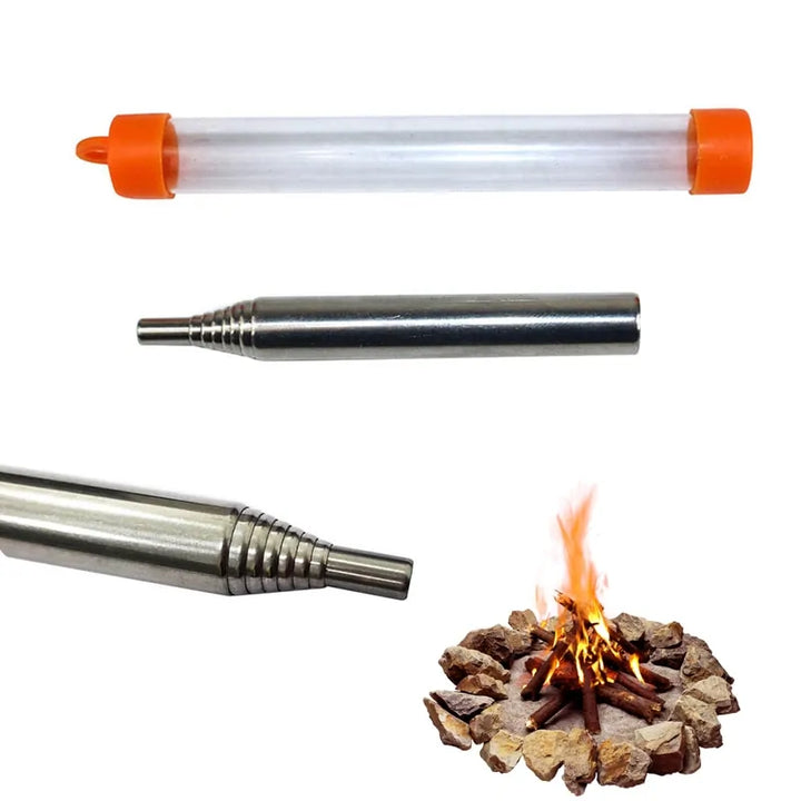 Survival Blaaspijp voor Outdoor Koken - FireBoost