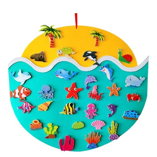 DIY Viltbord voor Kinderen - AnimalAdventure