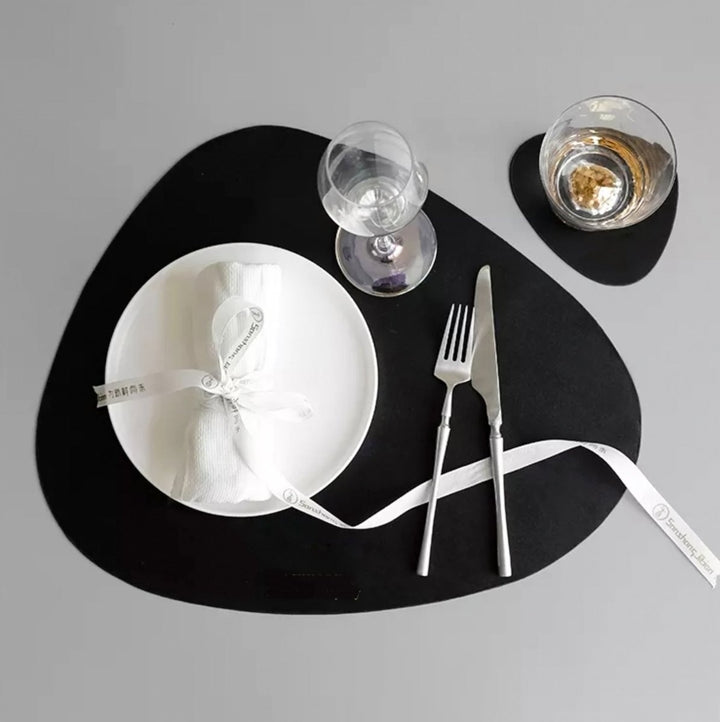 Waterproof Leather Placemat Set - Tablevo
