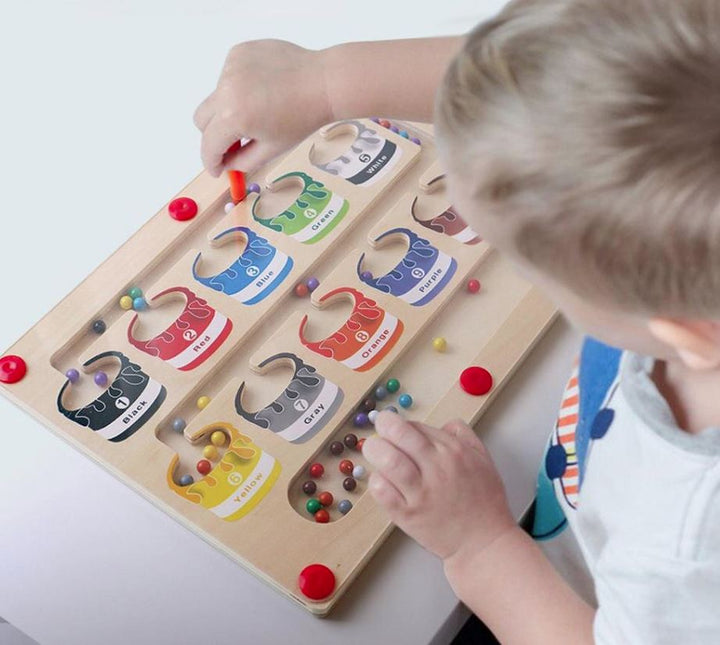 Colorful Magnetic Counting Puzzle - MagniTally