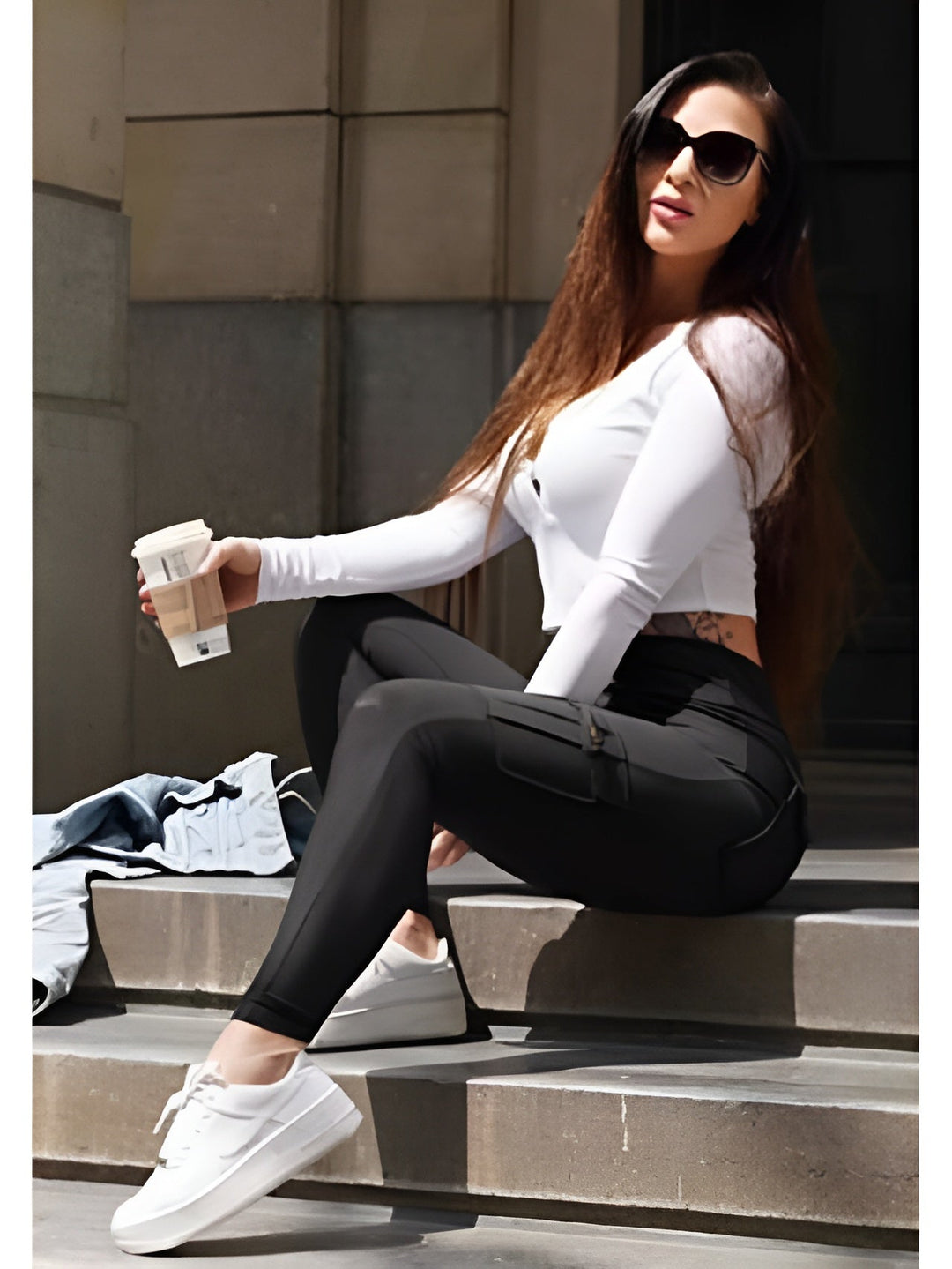 Dames Cargo Legging - Nova