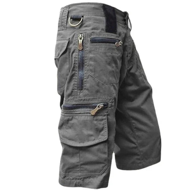 Quick-drying outdoor cargo shorts for men – TrailFlex