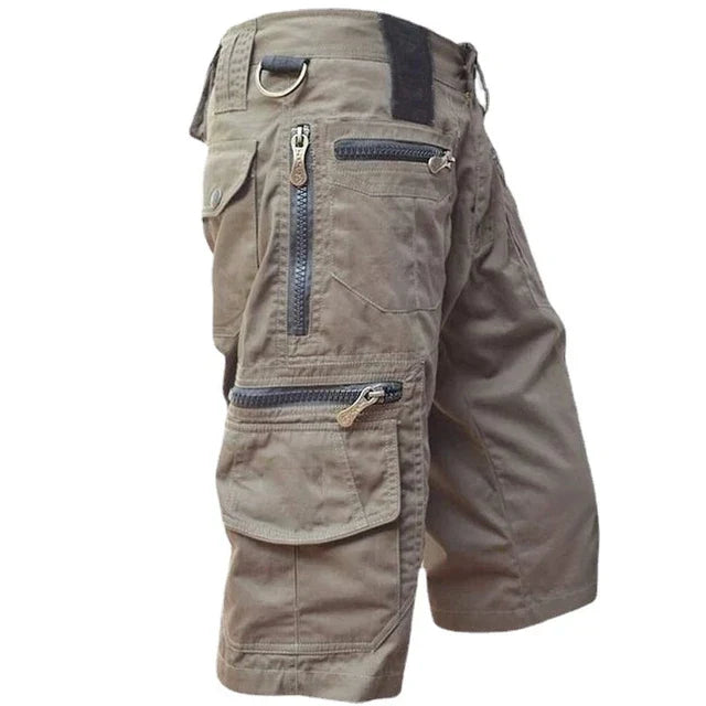 Quick-drying outdoor cargo shorts for men – TrailFlex