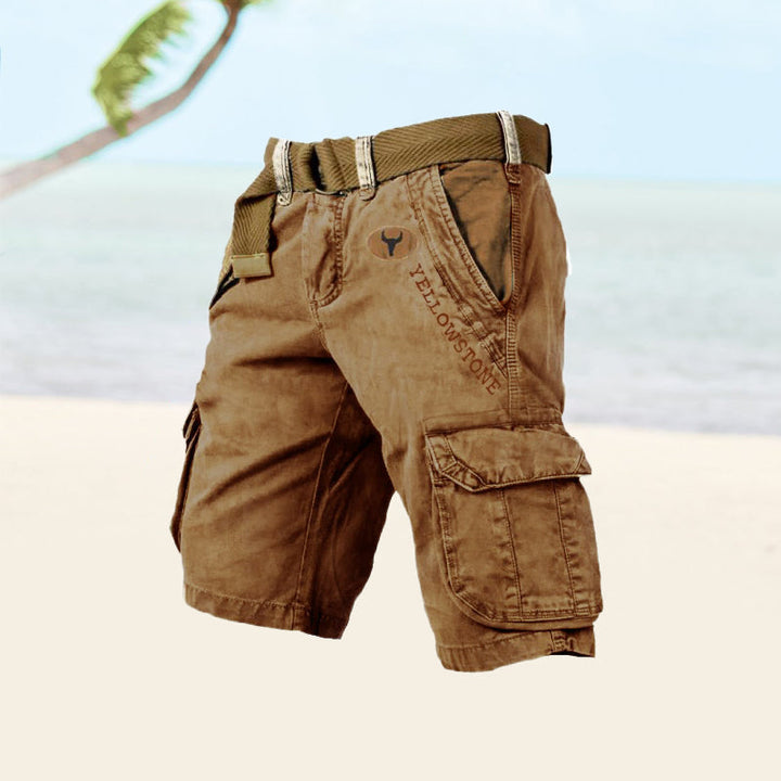 Cargo Shorts With Deep Pockets - Jason