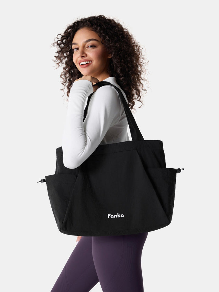 Casual Black Tote Bag - OmniTote