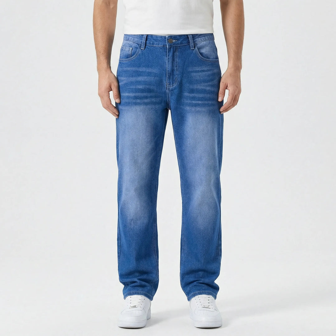 Casual Herenjeans Met Natuurlijke Taille - Wendell