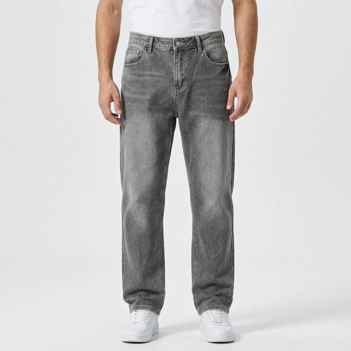 Casual Herenjeans Met Natuurlijke Taille - Wendell