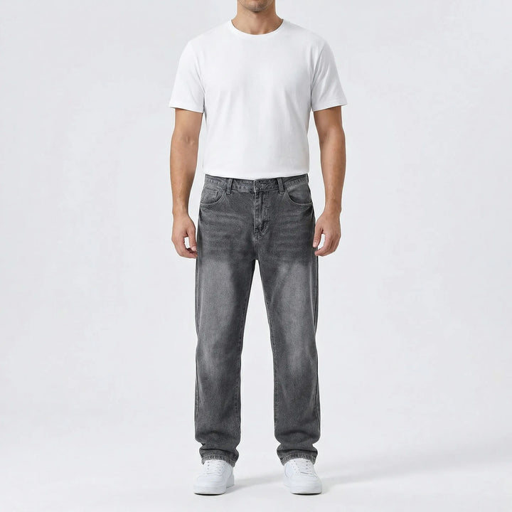 Casual Herenjeans Met Natuurlijke Taille - Wendell