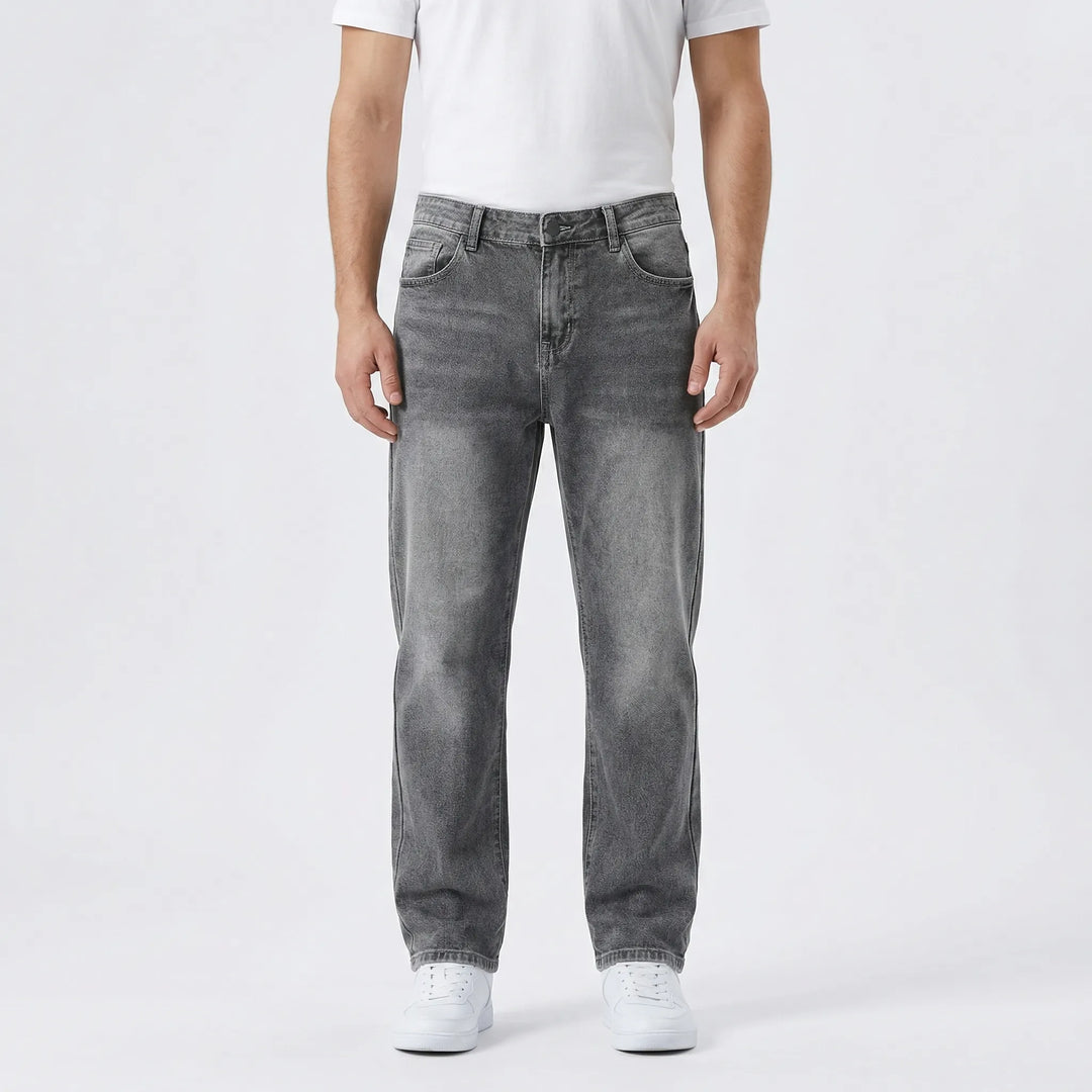 Casual Herenjeans Met Natuurlijke Taille - Wendell