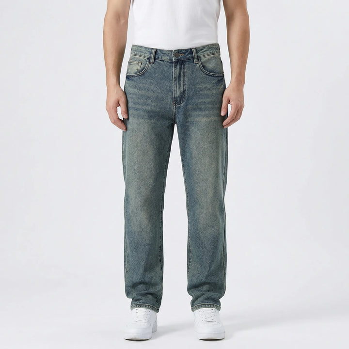 Casual Herenjeans Met Natuurlijke Taille - Wendell