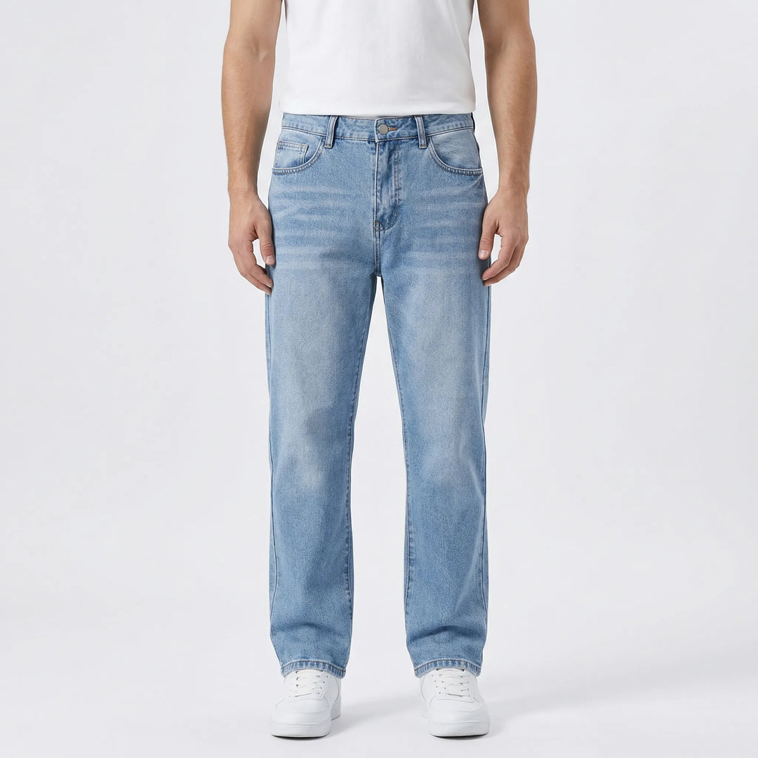 Casual Herenjeans Met Natuurlijke Taille - Wendell