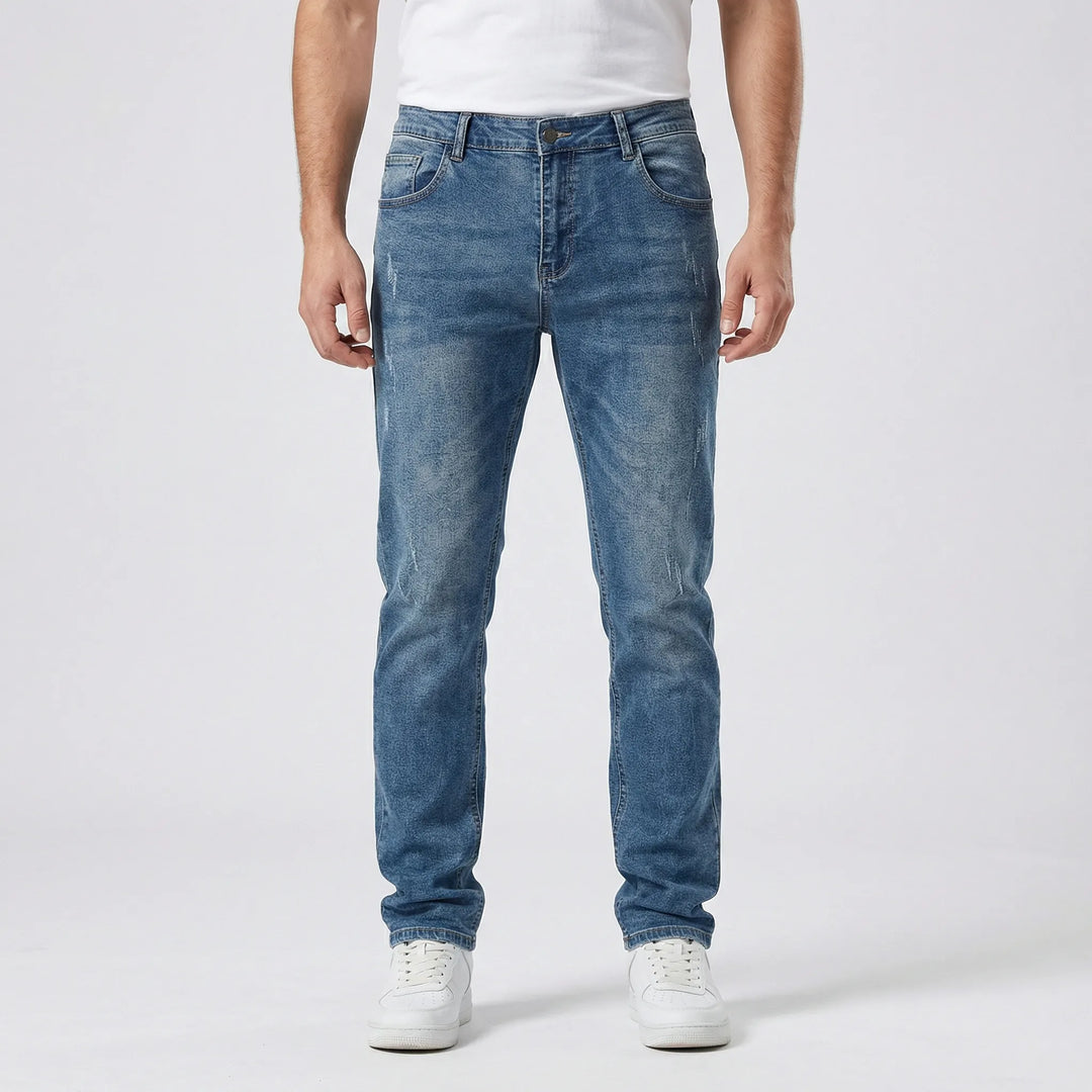 Casual Herenjeans Met Versleten Look - Orville