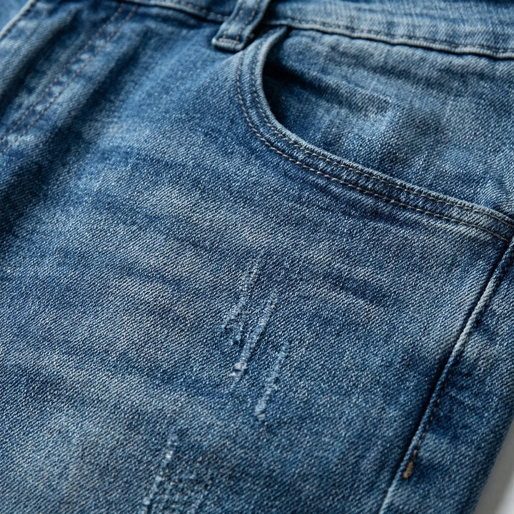 Casual Herenjeans Met Versleten Look - Orville