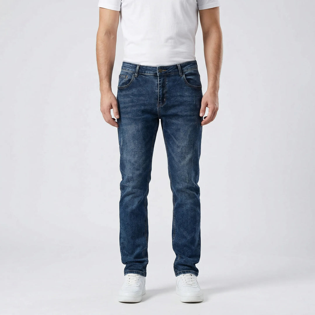 Casual Herenjeans Met Versleten Look - Orville
