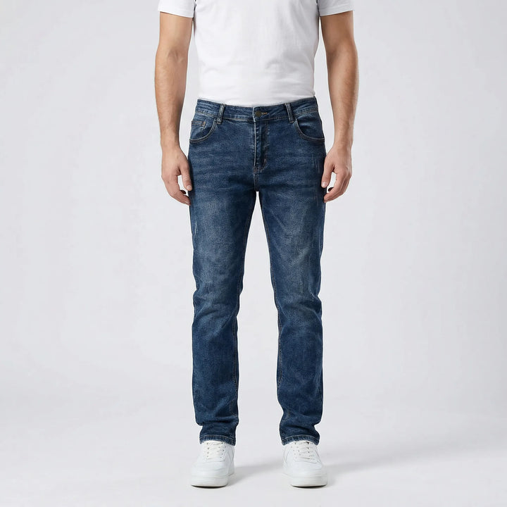 Casual Herenjeans Met Versleten Look - Orville