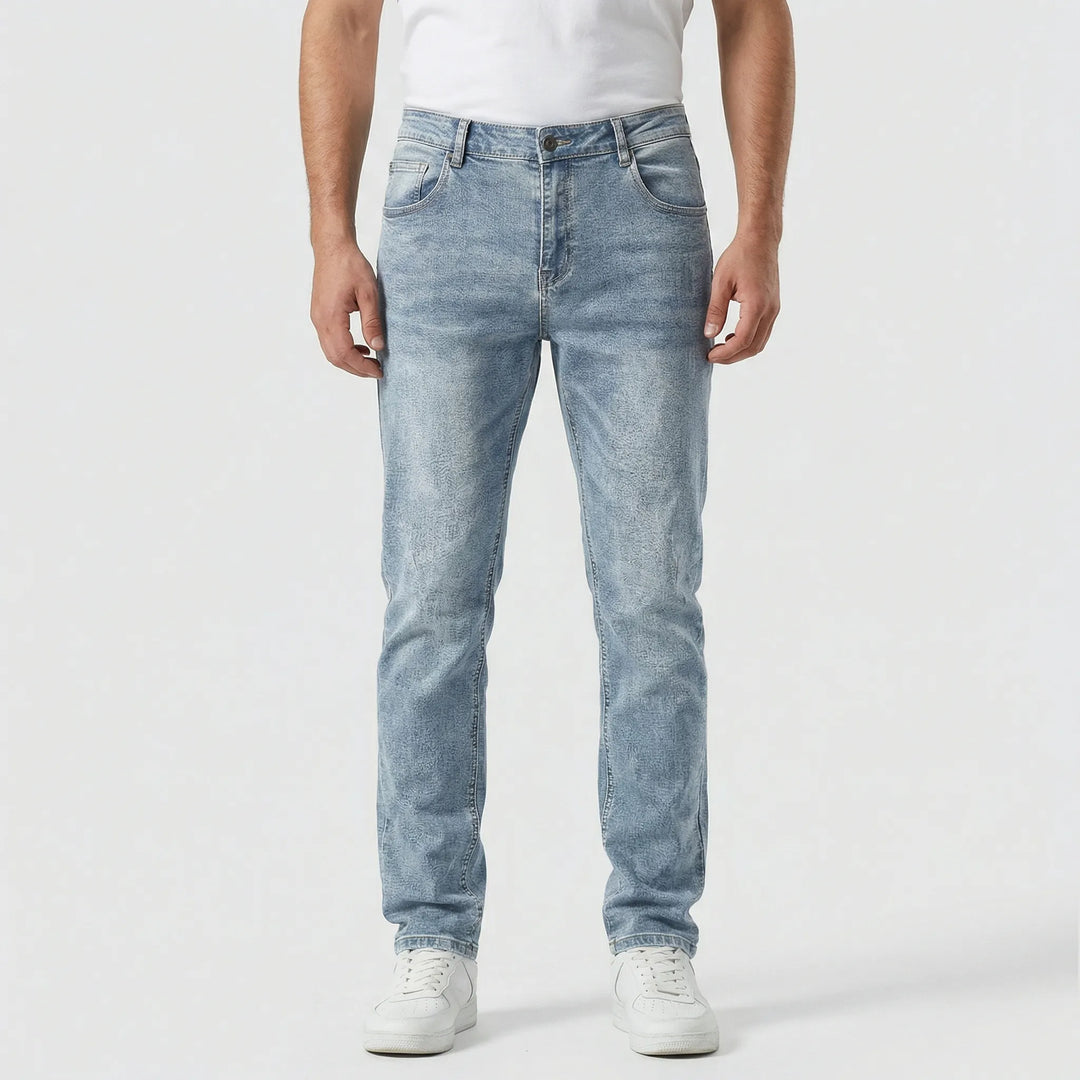 Casual Herenjeans Met Versleten Look - Orville