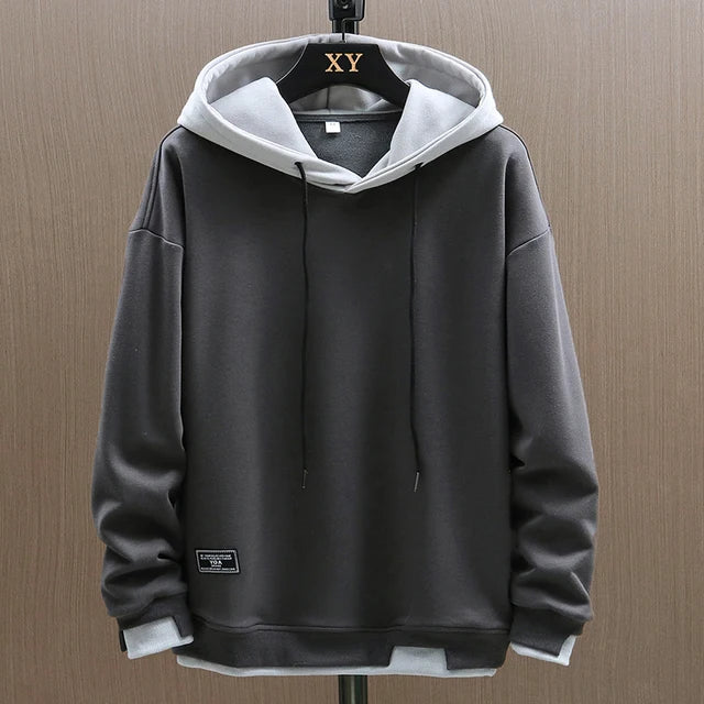 Casual Loose-Fit Hooded Sweatshirt - Trevor