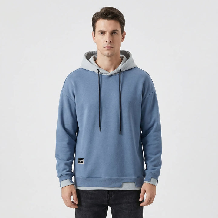 Casual Loose-Fit Hooded Sweatshirt - Trevor