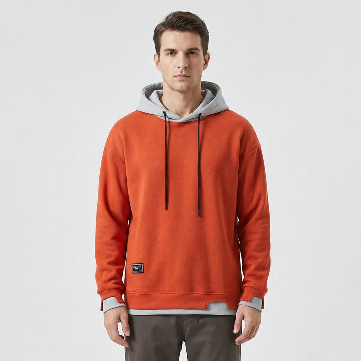 Casual Loose-Fit Hooded Sweatshirt - Trevor
