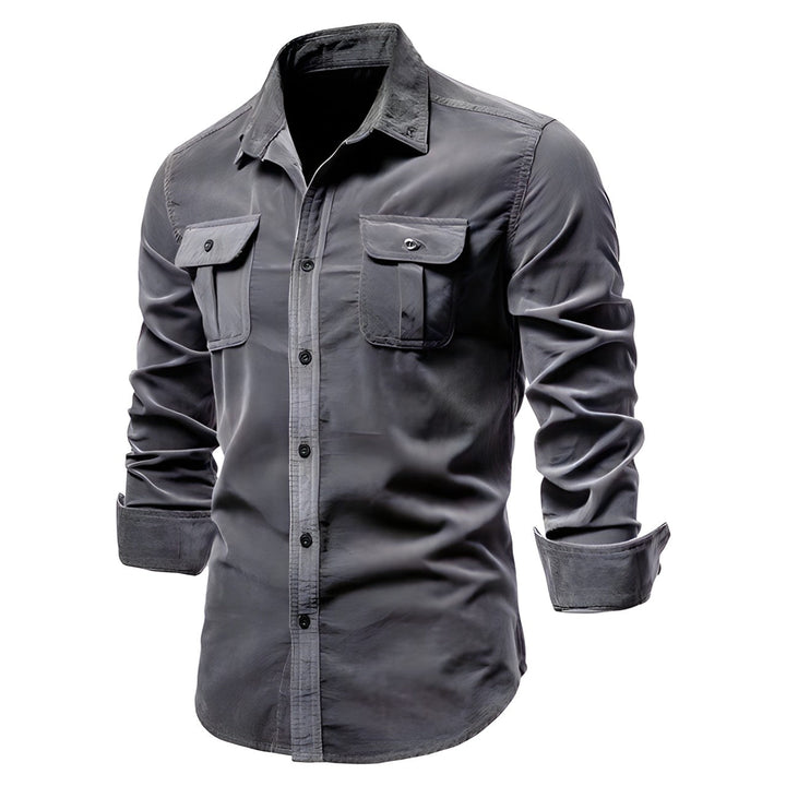 Casual Men's Shirt With A Relaxed Fit - Wayne