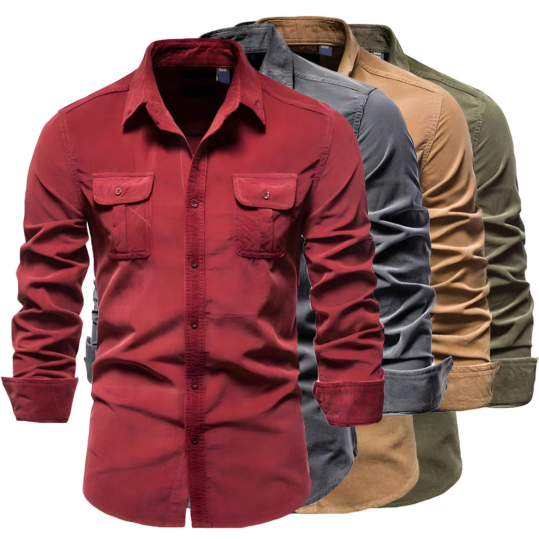 Casual Men's Shirt With A Relaxed Fit - Wayne