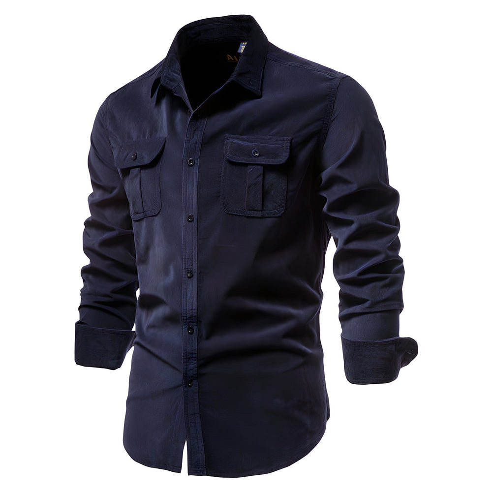 Casual Men's Shirt With A Relaxed Fit - Wayne