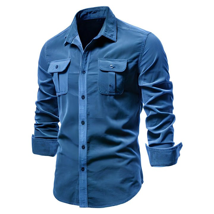 Casual Men's Shirt With A Relaxed Fit - Wayne