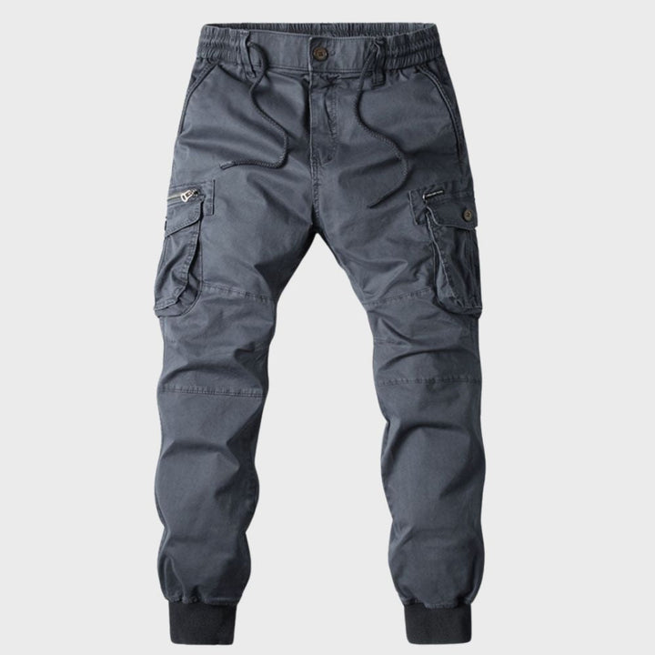 Casual Sports Trousers With Side Cargo Pockets - Lance