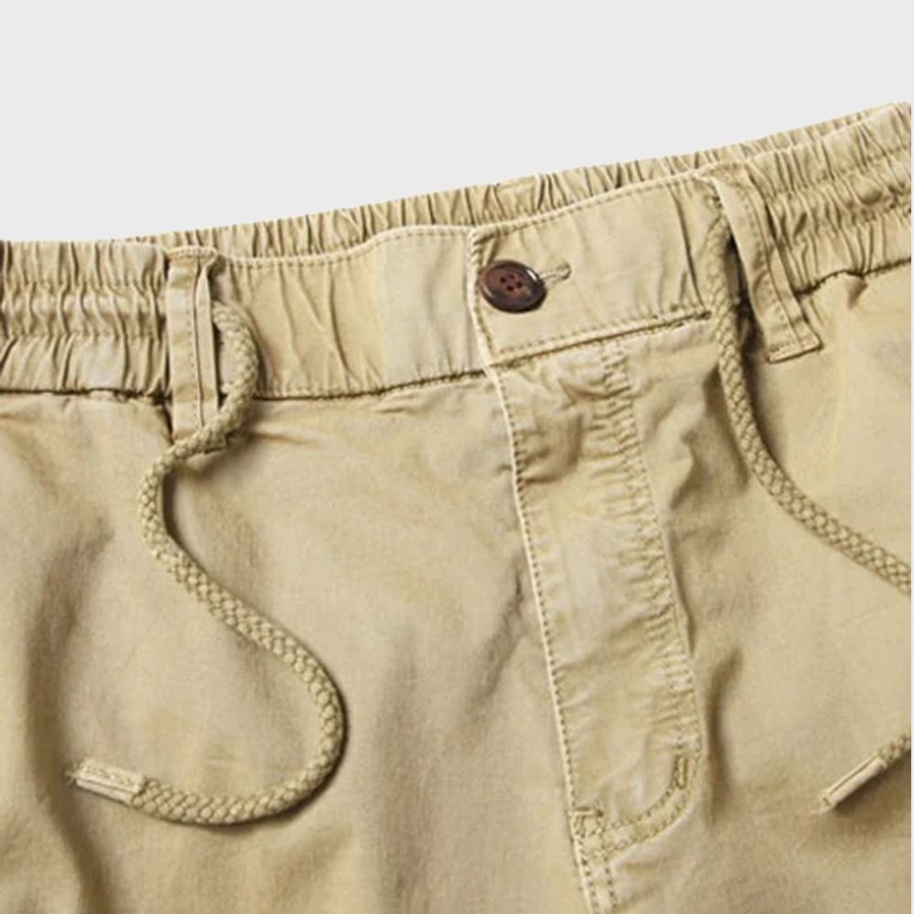Casual Sports Trousers With Side Cargo Pockets - Lance